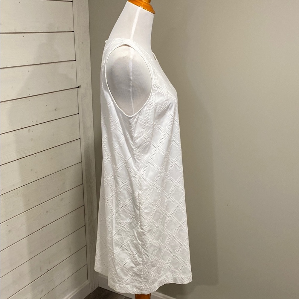 Tommy Bahama White Textured Mini Dress - Picture 3 of 9
